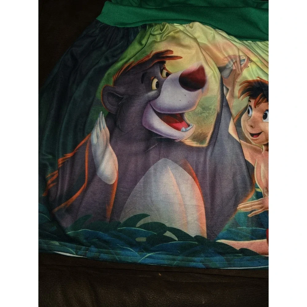 Disney boutique the‎ jungle book mowghli baloo dress size 5t 6t like new